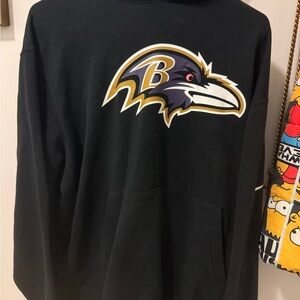Nike Black Ravens Hoodie